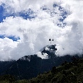 庫哈諾辛山屋眺望關山方向