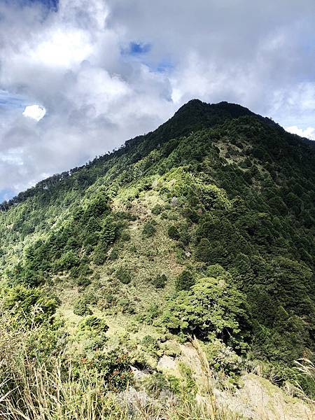 鞍部續上庫哈諾辛山