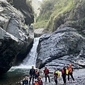 「杜鵑谷瀑布」合影