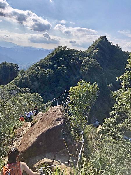 眺望皇帝殿西峰