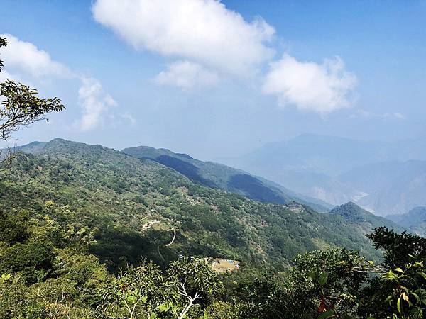 回看稜線風景