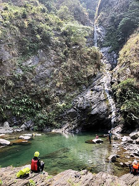 霧台瀑布全景