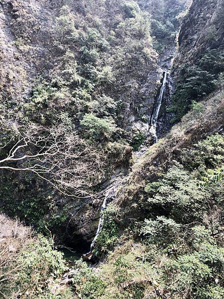 步道眺望霧台瀑布全景