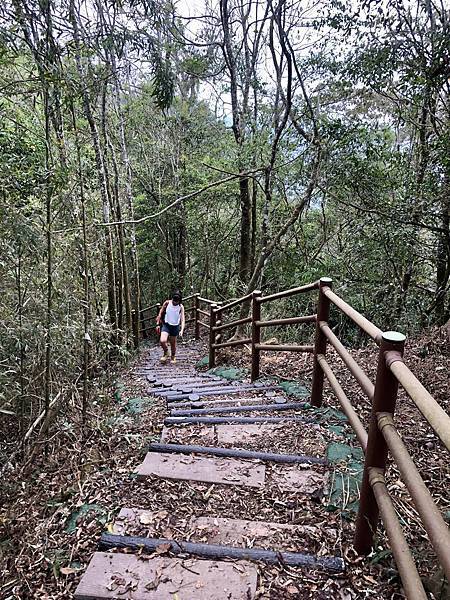 觀音石山步道階梯