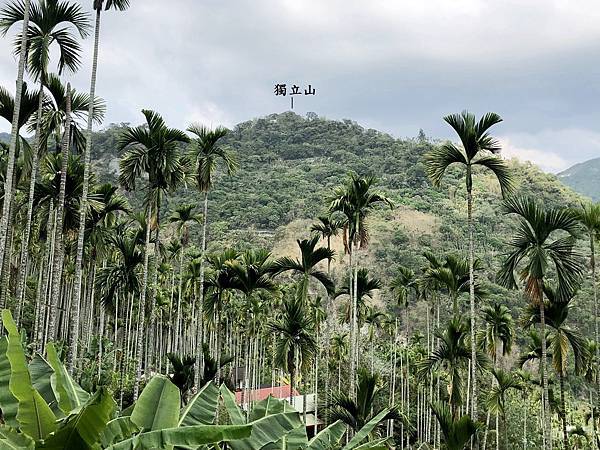 阿拔泉山稜線步道下山看獨立山