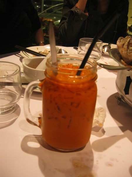 我和廖太陽書微小姐一起點的"泰式奶茶"