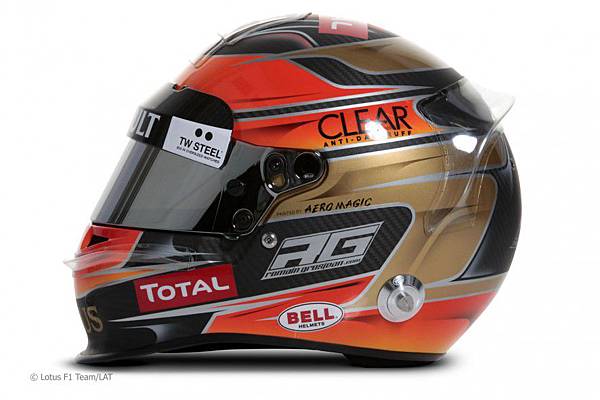 Romain Grosjean Helmet 4 安全帽