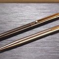 Titanium and normal steel ballpoint pen