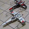 LEGO 9493 X-WING black version & original