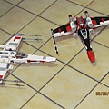 LEGO 9493 X-WING black version & original