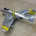 1/18 F-86 aluminum foiled