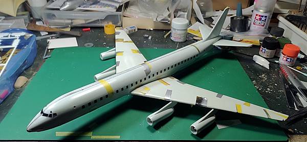 DOYUSHA 1/100 DC-8 JAPAN AIR L