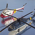 ROCAF Rescue team 1/48 S-70C & H-19.jpg