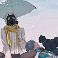 103255__dramatical-murder-clear-aoba-guys-umbrellas-gas-mask-snow-scarf-dog_p.jpg