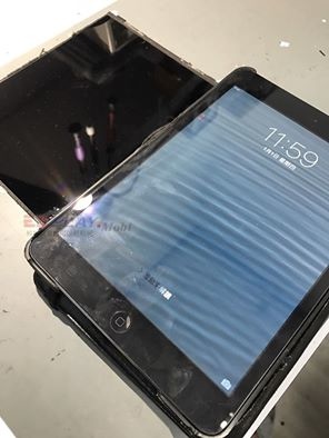 這台ipad Mini是長輩再用 947手機維修 台北忠孝敦化站 947修手機 東區手機維修 痞客邦