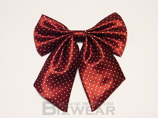 BF bow 暗紅底白點.jpg