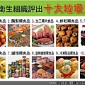 17-世界衛生組織評出十大垃圾食品