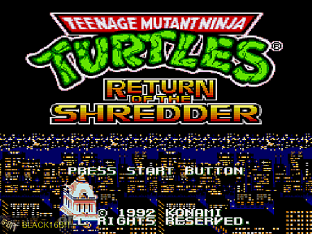忍者龜 TMNT - Return of the Shredder 001 忍者龜 TMNT - Return of the Shredder 001