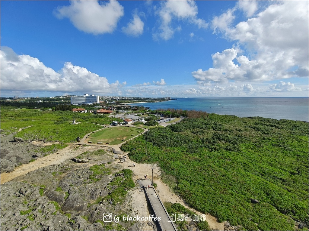 【沖繩．中部】殘波岬燈塔．登高一望360度的絕美海岸線