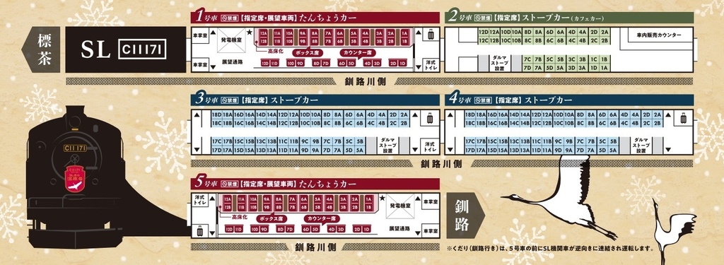 《遊》【北海道．標茶】2024 SL冬季濕原號（SL冬の湿原