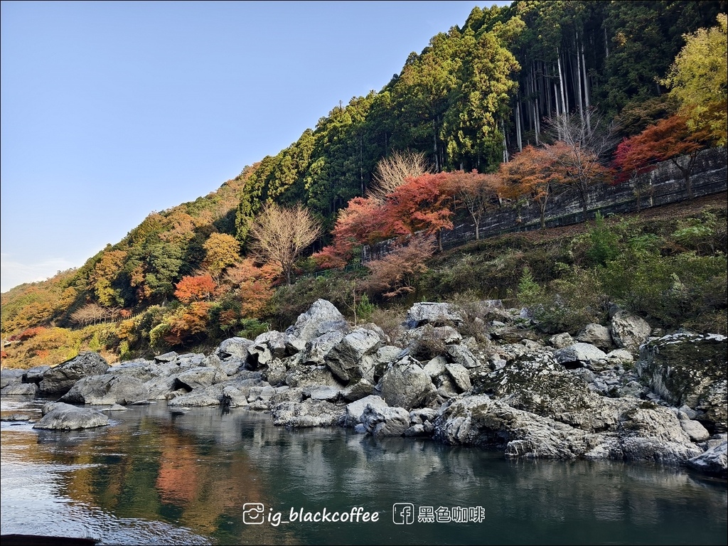 《KKDAY》【京都．嵐山】保津川遊船．體驗激流的刺激、秋天