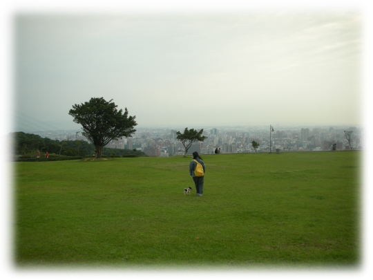 20100425下午5點4分黑面於桃園虎頭山環保公園.jpg