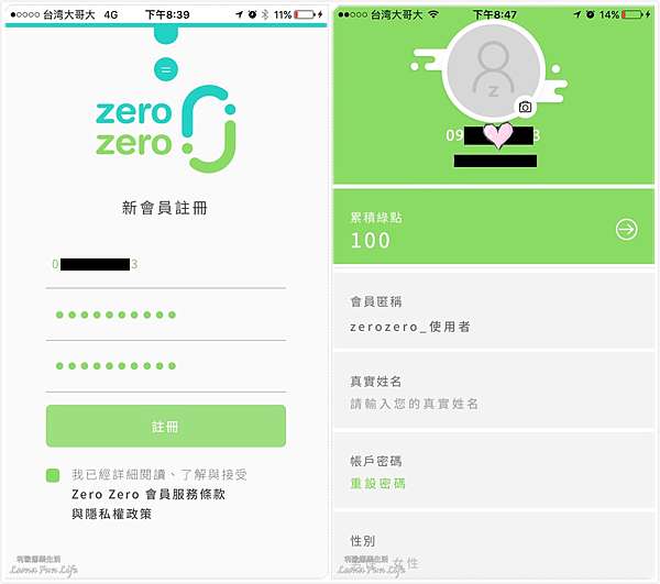 Zerozero app