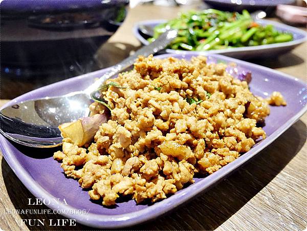 打拋豬 蝦醬空心菜 台中泰式料理推薦-Leona Fun Life.JPG