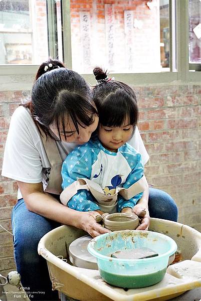 三義親子景點 春田窯擂茶 手拉胚 苗栗DIY春田窯陶藝休閒渡假園DSC01539.JPG