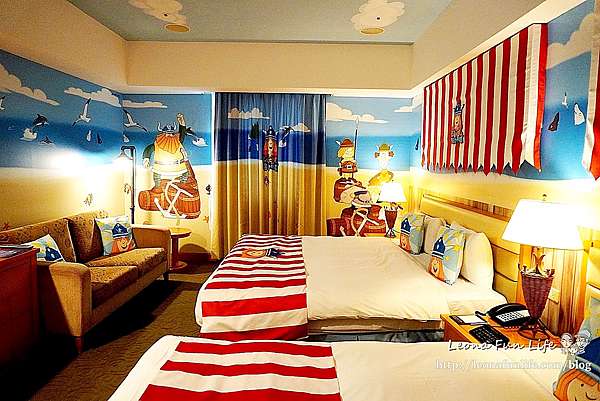 雲林古坑住宿 劍湖山渡假大飯店 北海小英雄主題房超可愛 親子設施多 搭配樂園 摩天輪 兩天一夜好盡興 Leona Fun