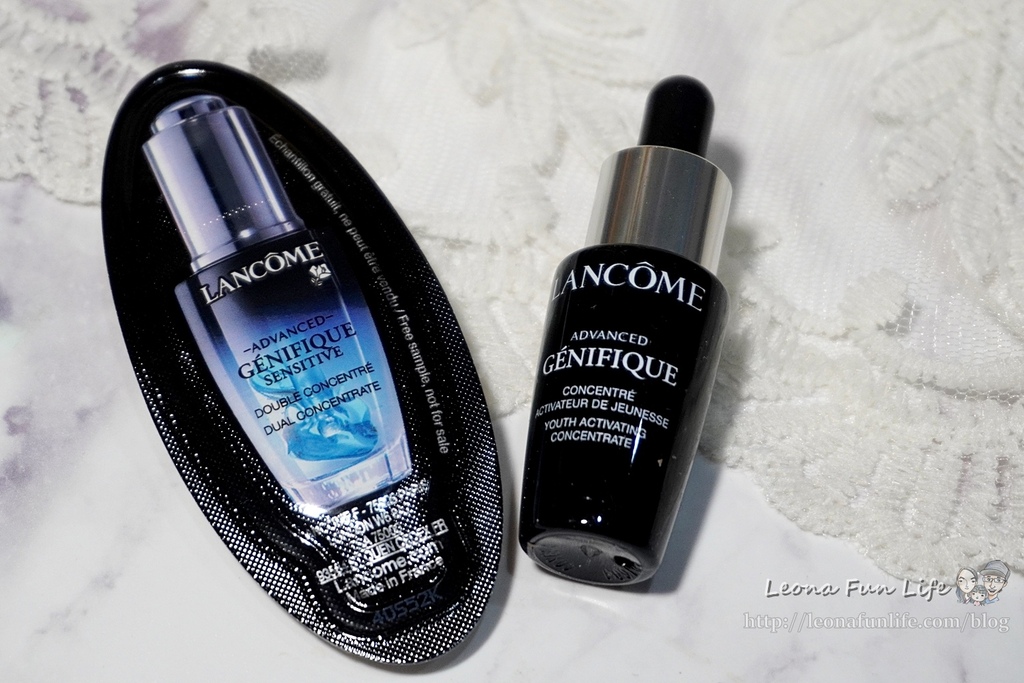 臉部保養讓女孩們為之瘋狂的小黑瓶-Lancôme蘭蔻進化肌因活性安瓶(小黑安瓶)+超未來肌因賦活露(小黑瓶)1DSC05375.JPG