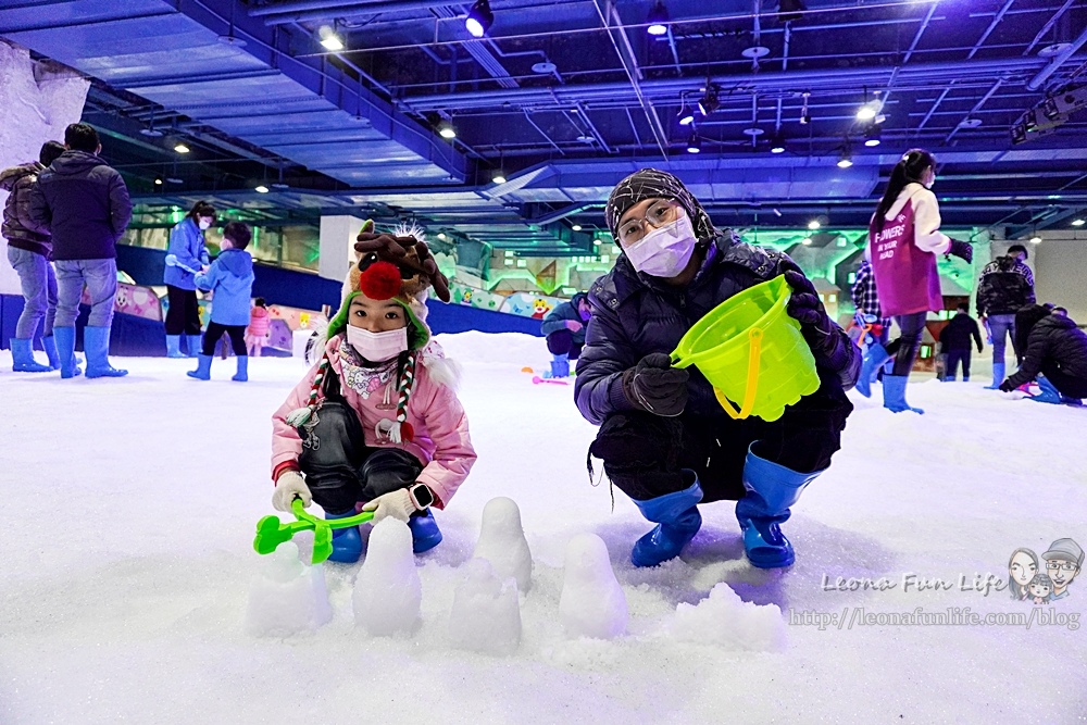 台中親子景點|雪樂地SNOWTOWN-XPARK聯名活動，玩