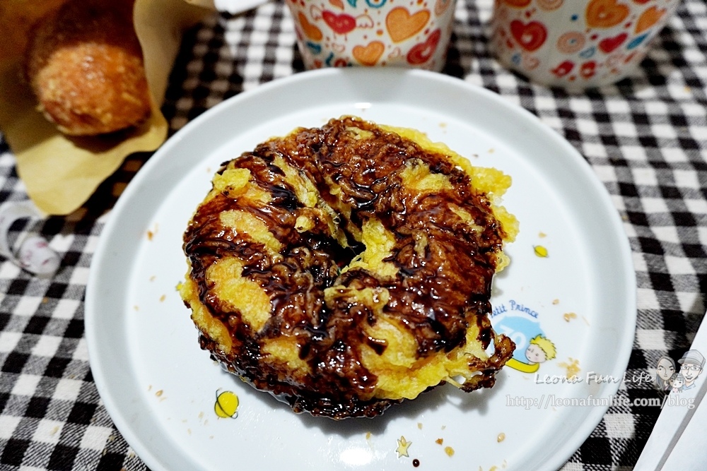 花蓮下午茶點心甜甜圈鹹食珍珠欣芯炸麵包甜圈屋大遠百DSC04168.JPG