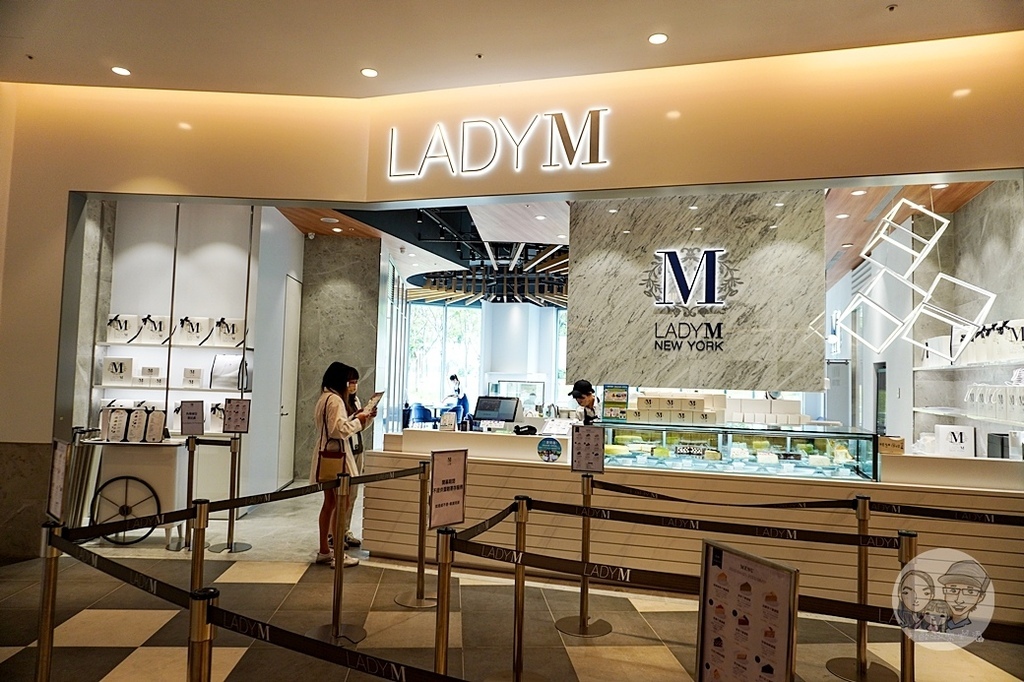 Lady M LaLaport台中店 貴婦下午茶 焙茶千層 台中甜點DSC05043-2.jpg