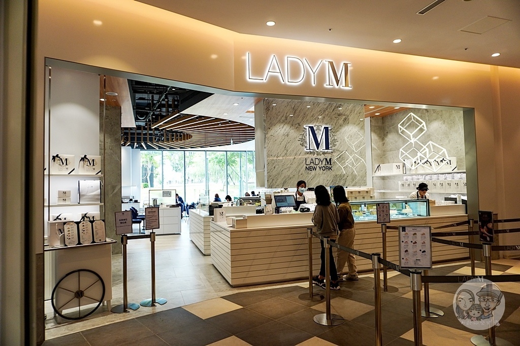 Lady M LaLaport台中店 貴婦下午茶 焙茶千層 台中甜點DSC05104-2.jpg