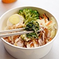 台中北區景點美食榮華富櫃市集攤位介紹志氣雞飯海南雞便當DSC02533.JPG