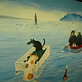 【巨幅牆畫】話說Vivi對這片冰融的臺北湖情有獨鍾！(￣▽￣＃)﹏﹏