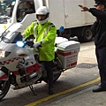 香港警察的哈雷機車，不知道在執行啥勤務？(．＿．?)