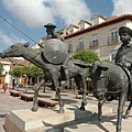 Plaza de España - Don Quijote y Sancho.JPG