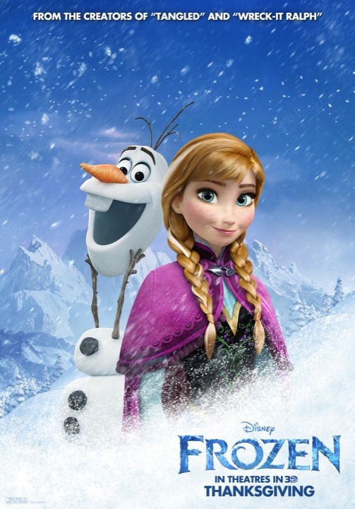 frozen-anna-olaf-poster