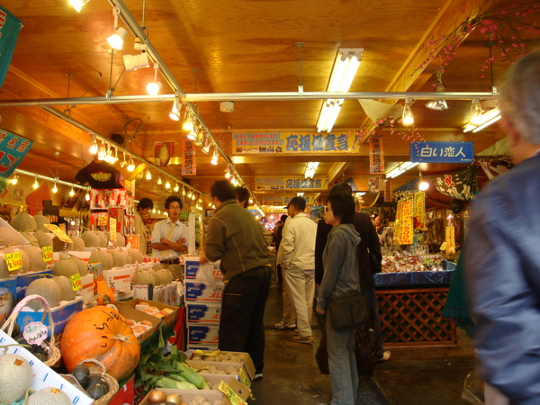 小樽裡面的菜市場