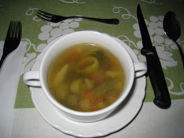 普通的蔬菜湯