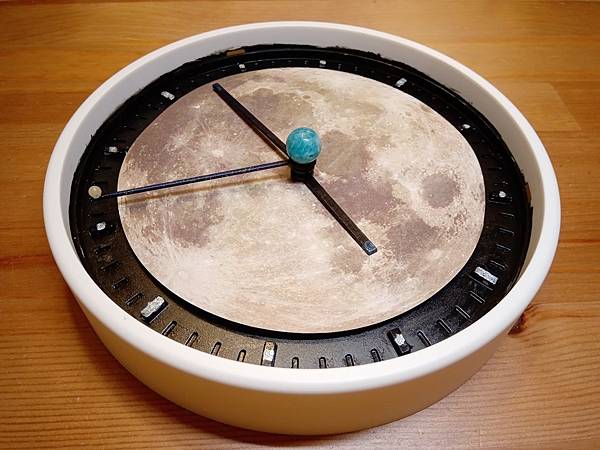 科學〉DIY 月球時鐘．立體地月模型