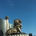 the MGM lion