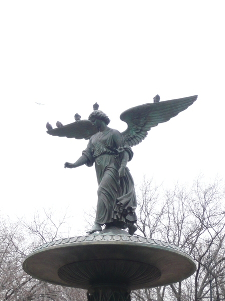 From another angle. Angel of Waters