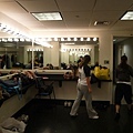 Dressing room in Symphony Space