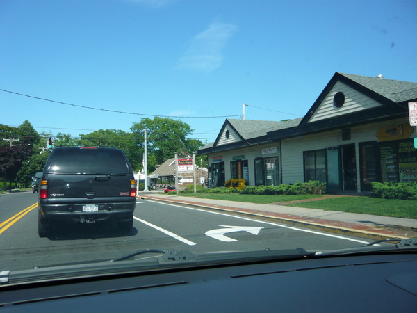 Driving on Montauk Highway