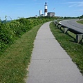 Walkway to Montauk Point Lighthouse