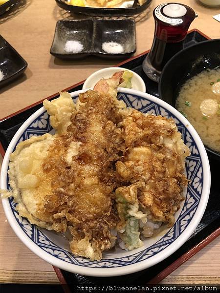 金澤吃天丼-海老天丼こし