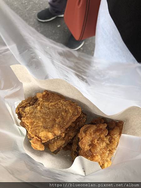 馬來西亞霹靂萬里望巴刹吃小吃-炸年糕 / Rice cake